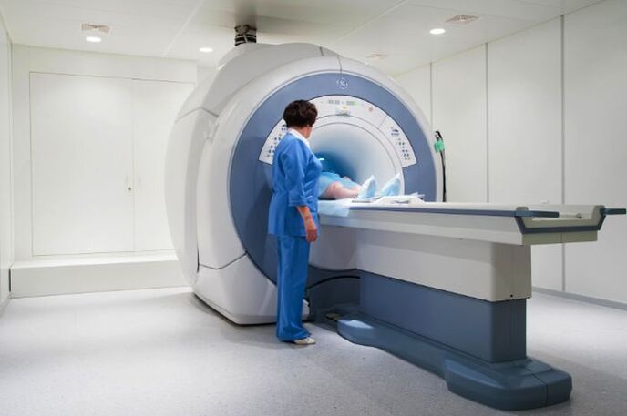 A mellkasi osteochondrosis MRI diagnózisa