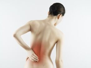 osteochondrosis okozta derékfájás